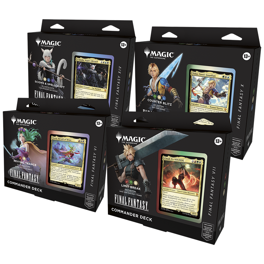 MTG Final Fantasy Scene Box – Camp Comrades (Japanese